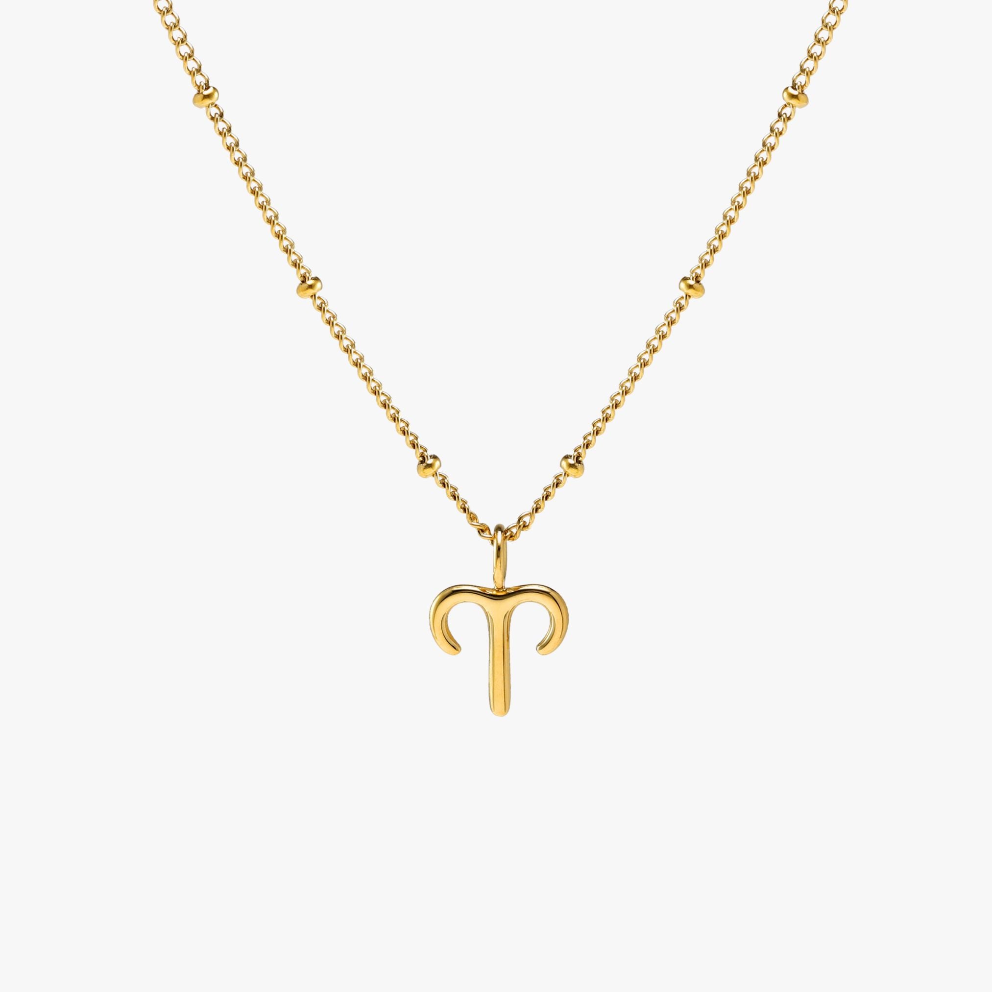 Gold Aries Necklace