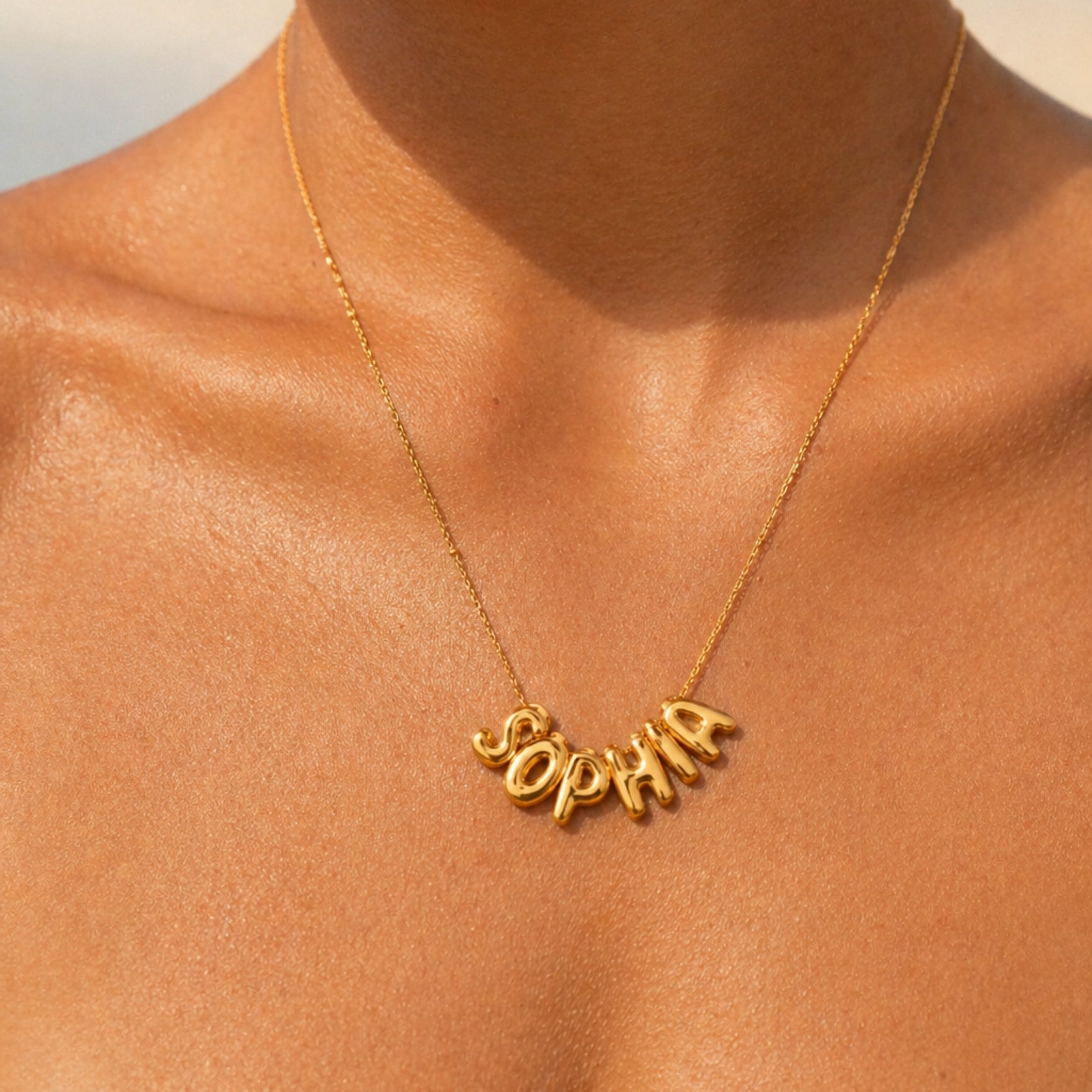 Gold Bubble Chain