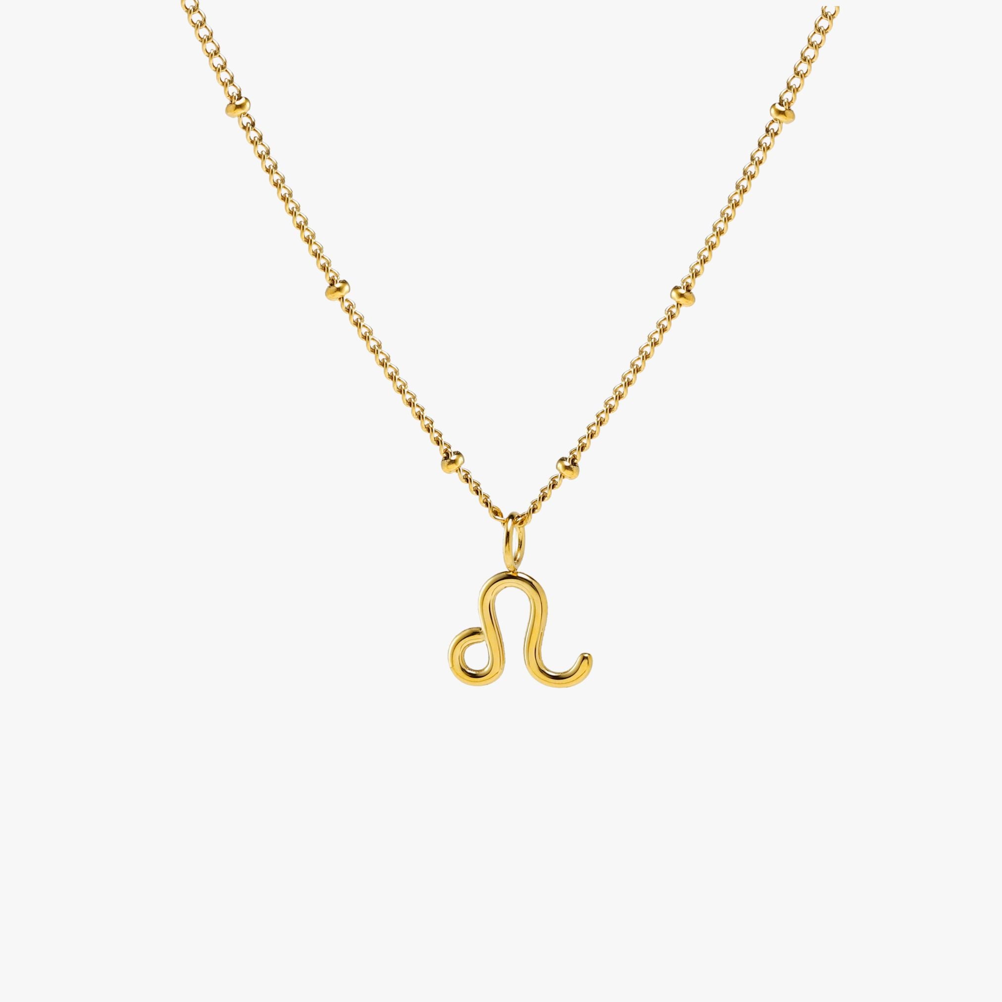 Gold Capricorn Necklace