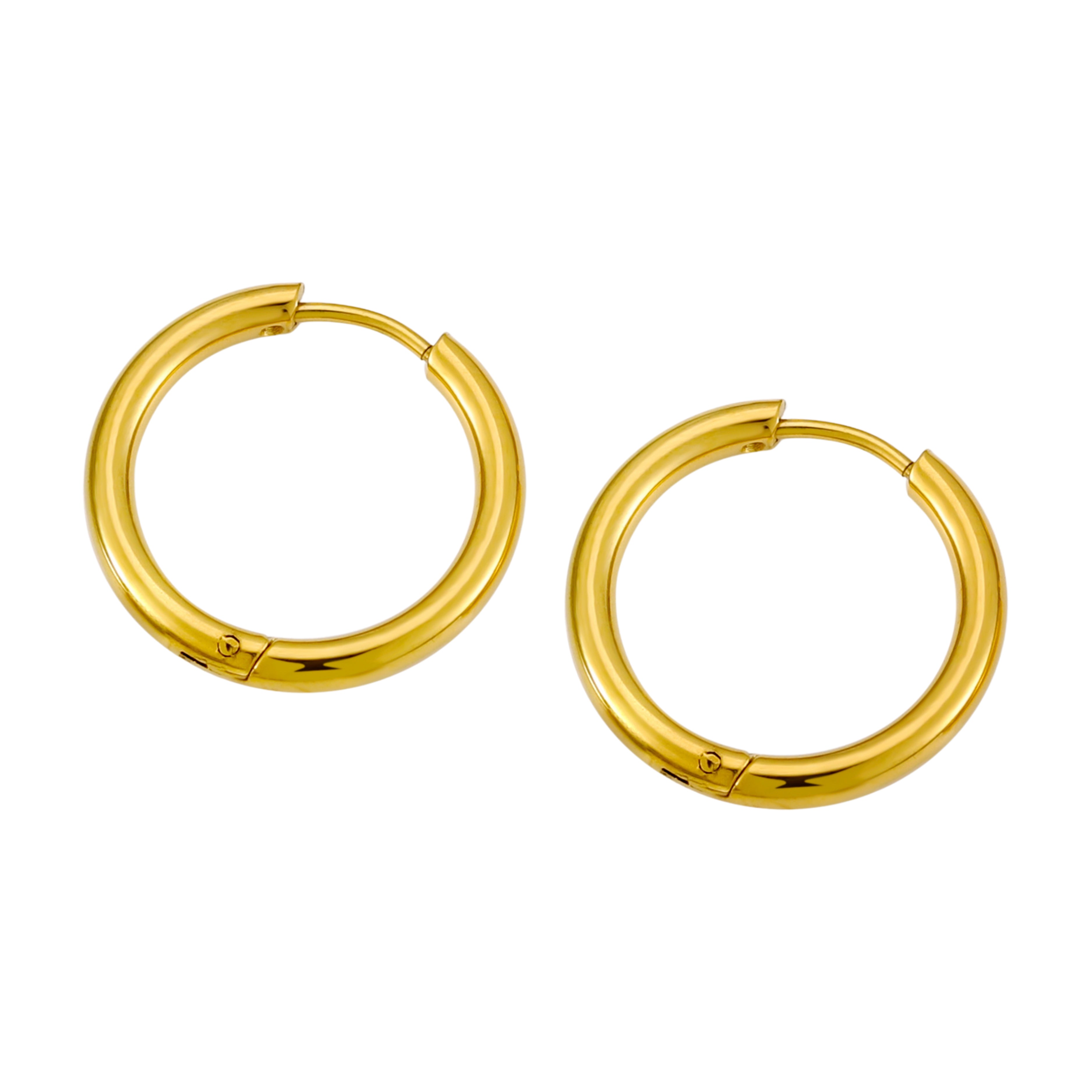 Gold Classic Hoops