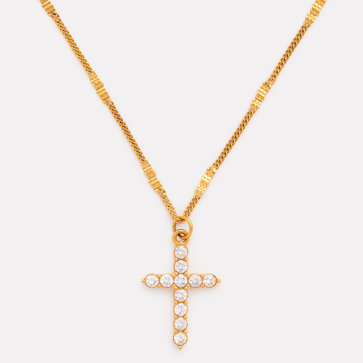 Gold Cross Pendant