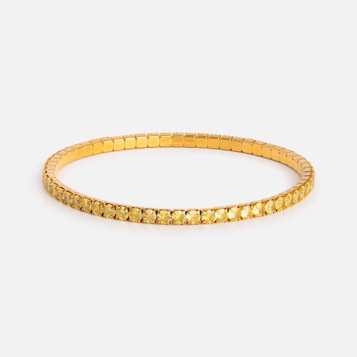 Gold Crystal Bangle