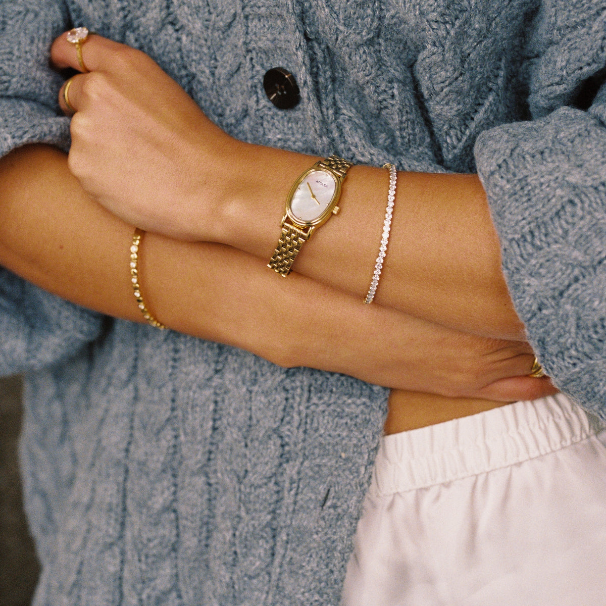 Gold Eternity Bracelet