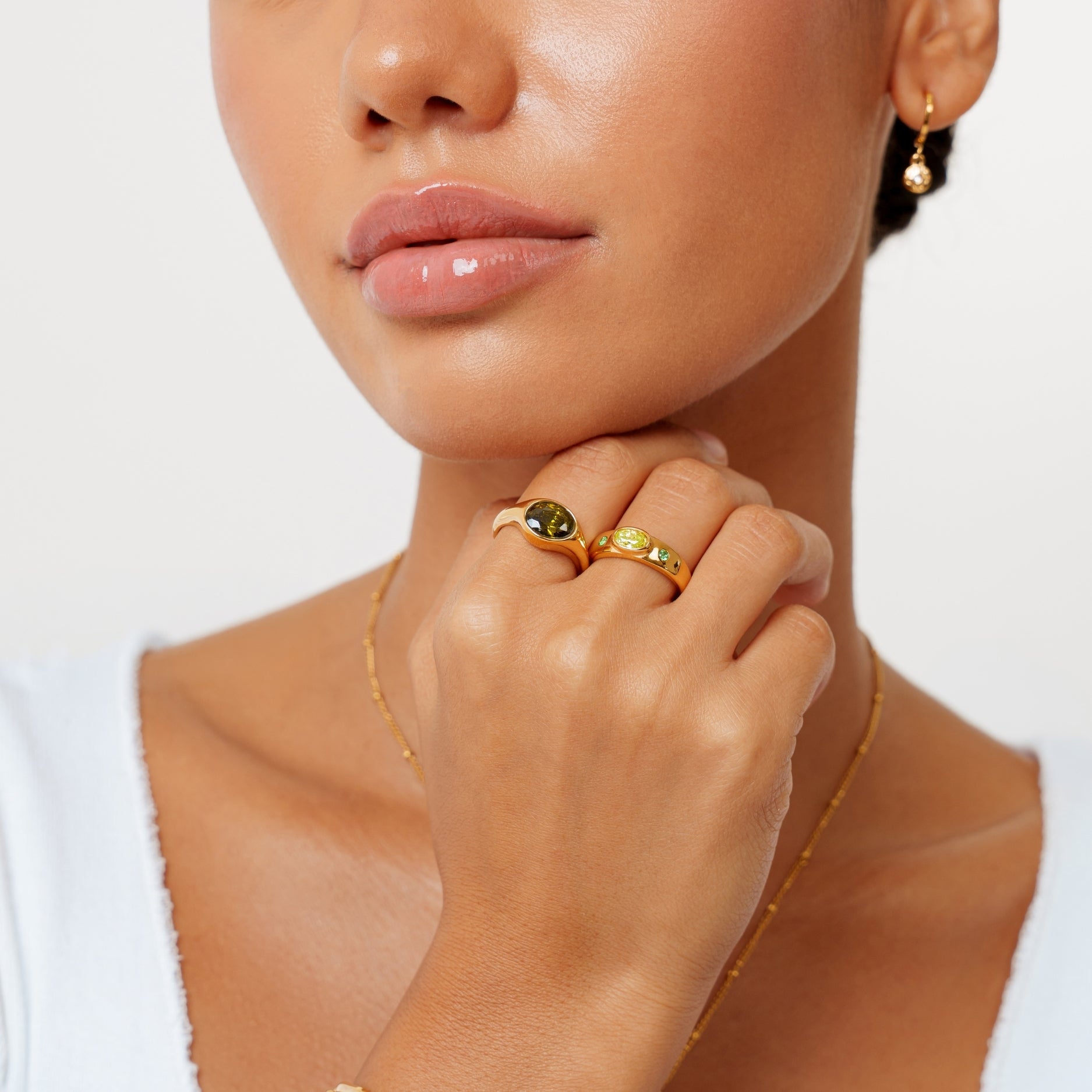 Gold Ivy Ring