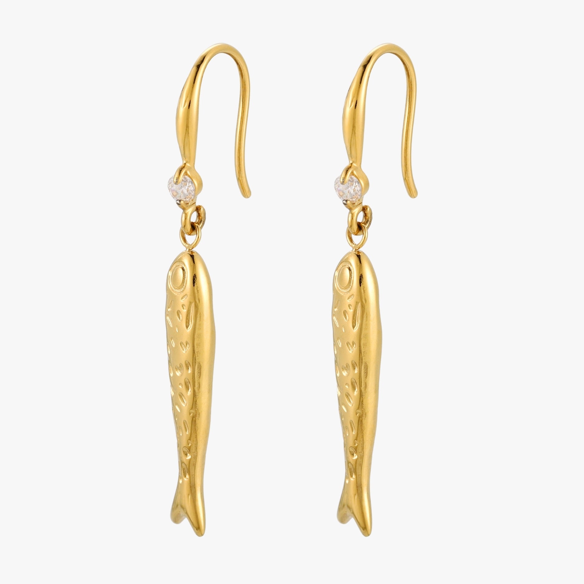 Gold Lucky Earrings