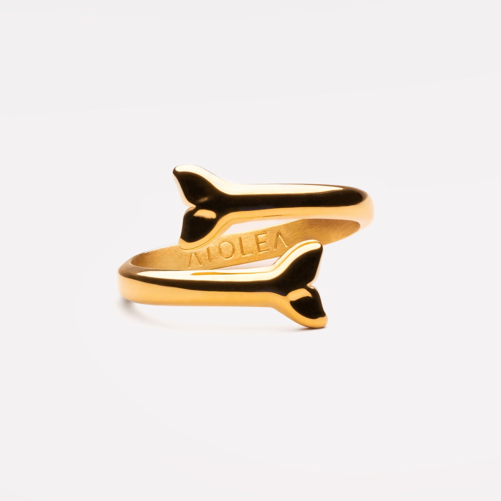 Gold Whale Ring