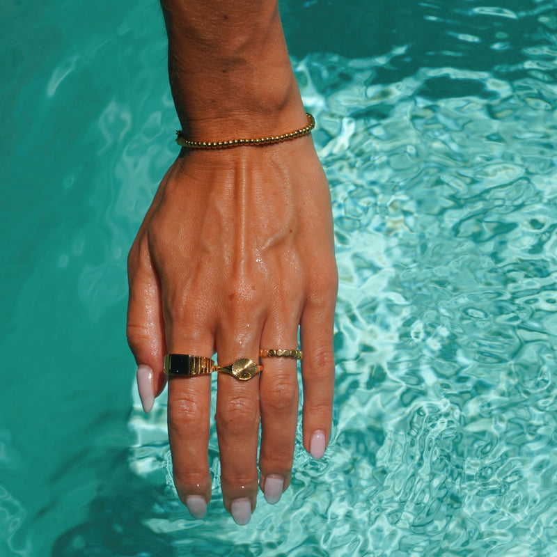 Gold Rings Waterproof