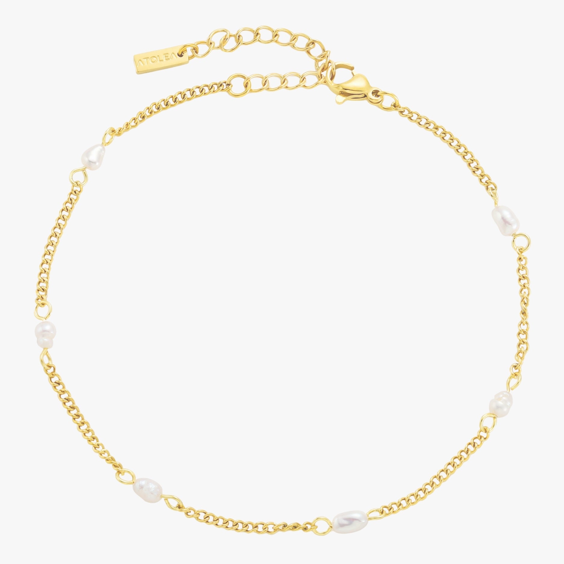 Golden Freshwater Pearl Bracelet