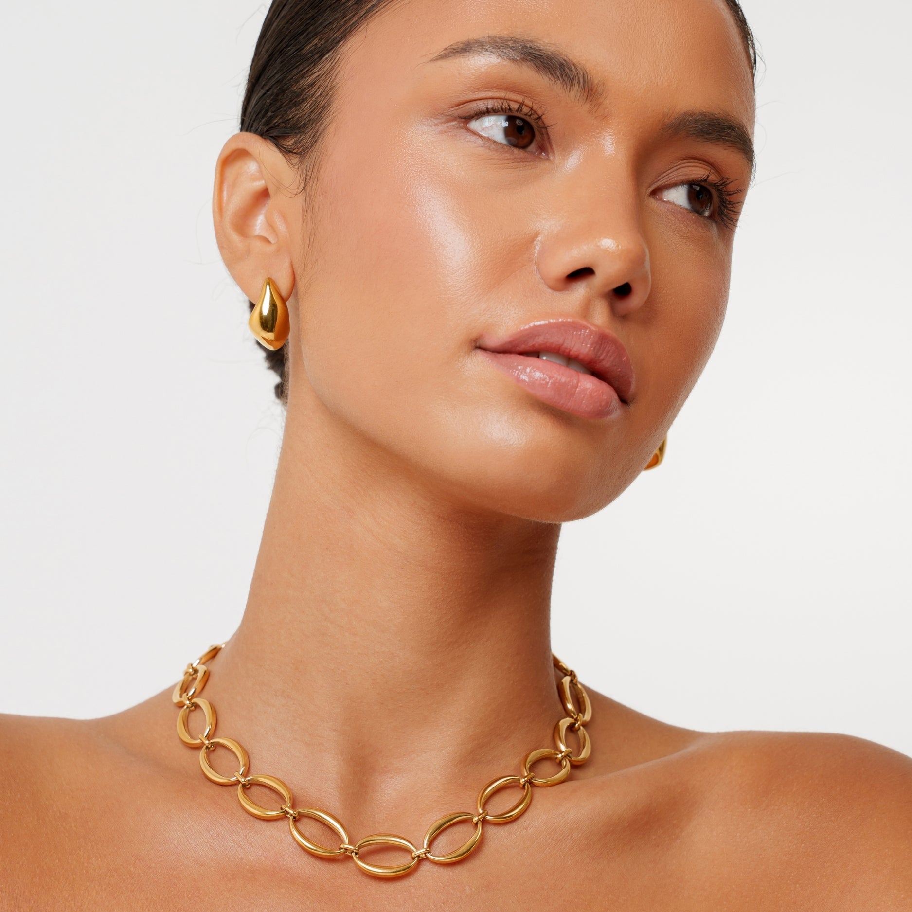 Golden Molten Studs