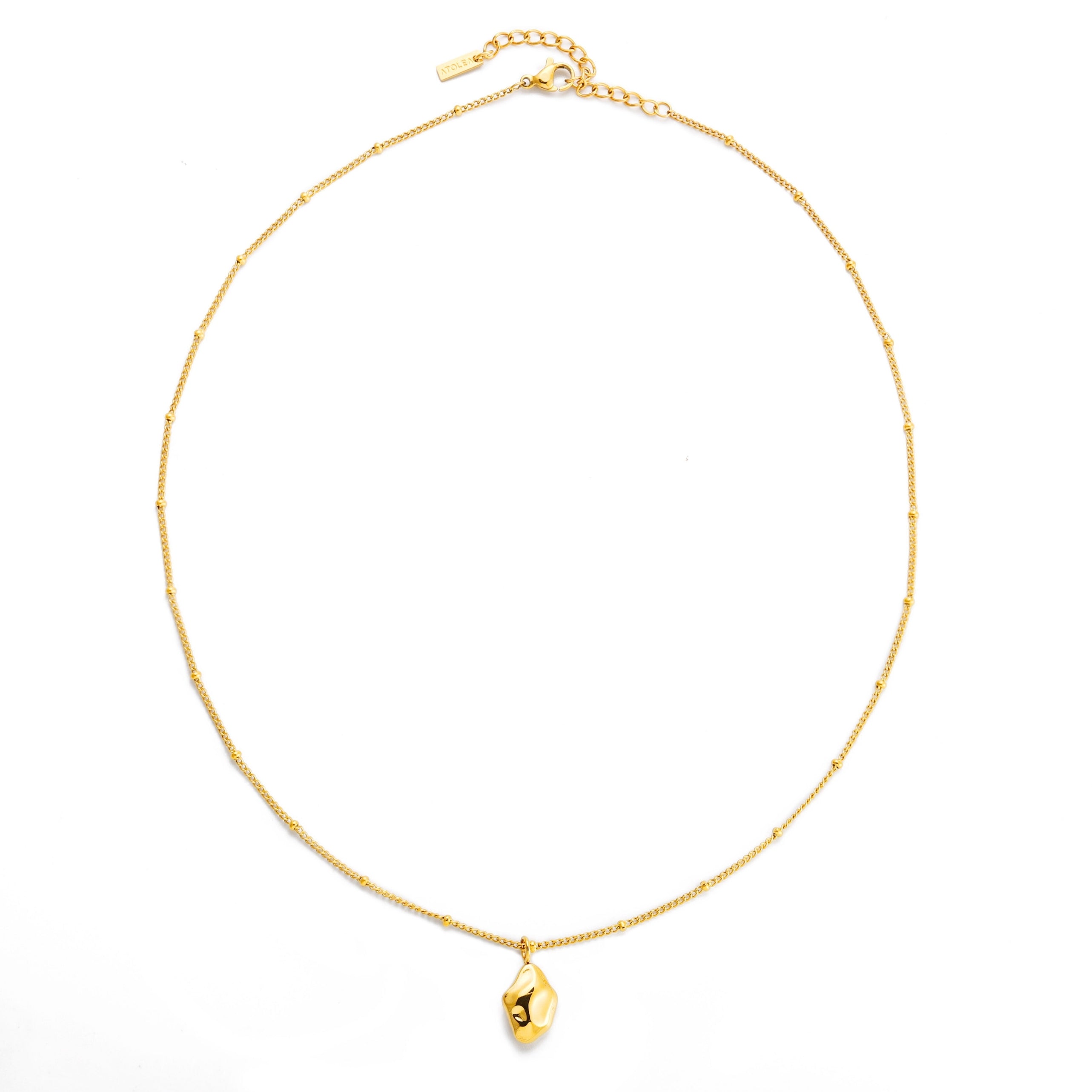 Goldie Necklace Full Chain View