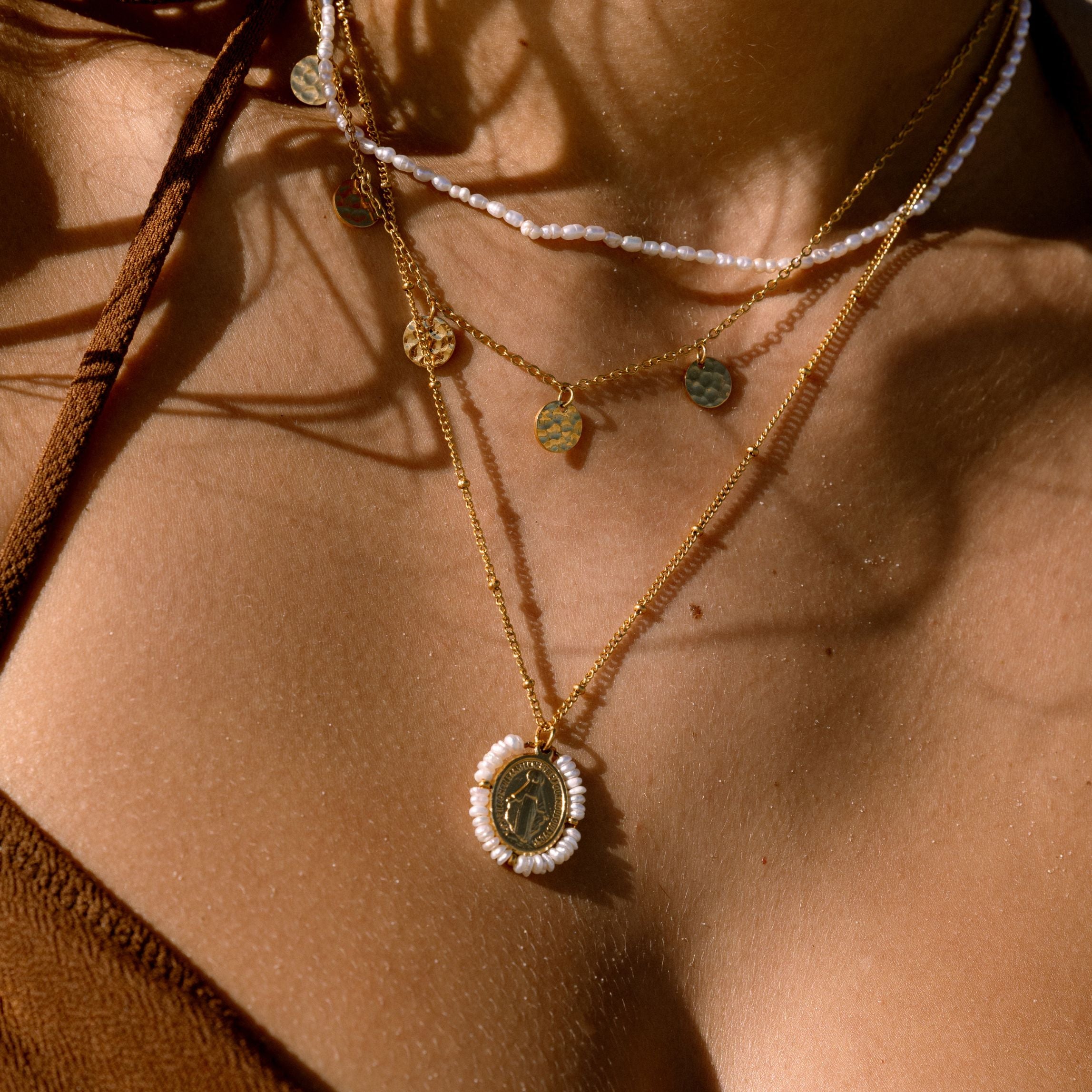 Grace Necklace Layered Neckline