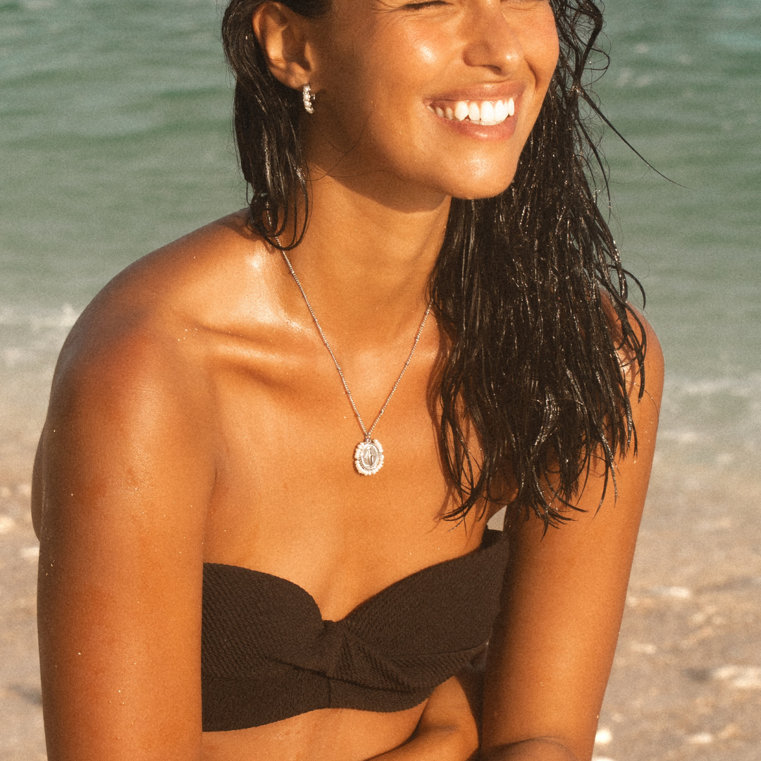 Grace Necklace Beach Lifestyle