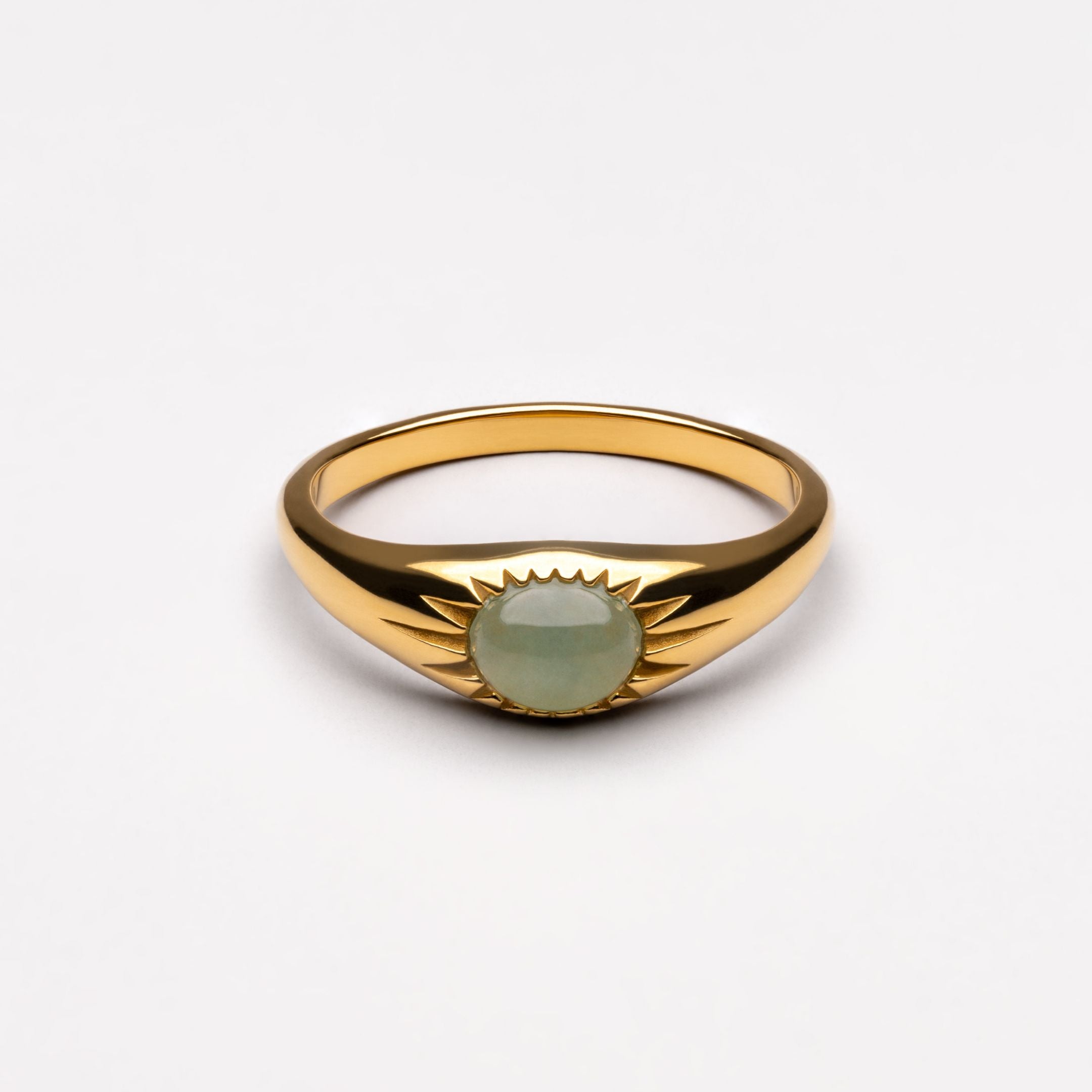 Green Gold Ring