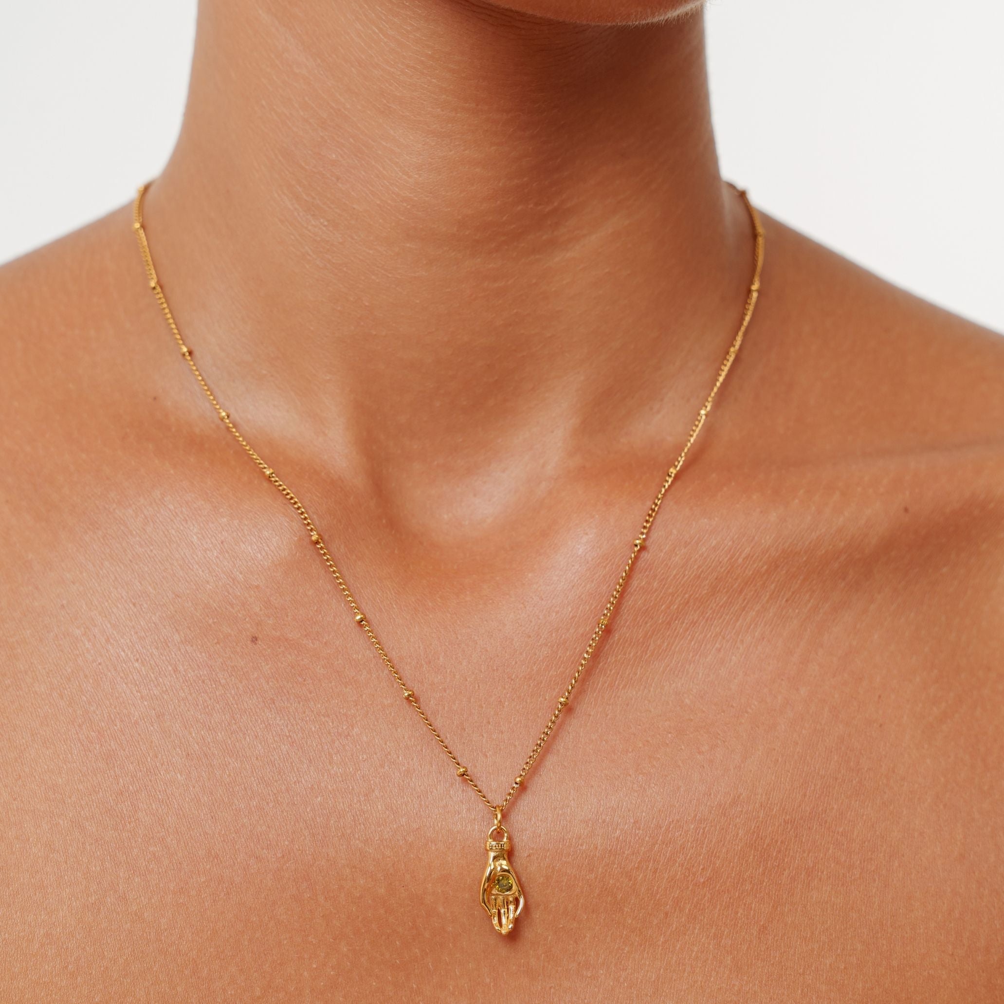 Hand Necklace Jewelry