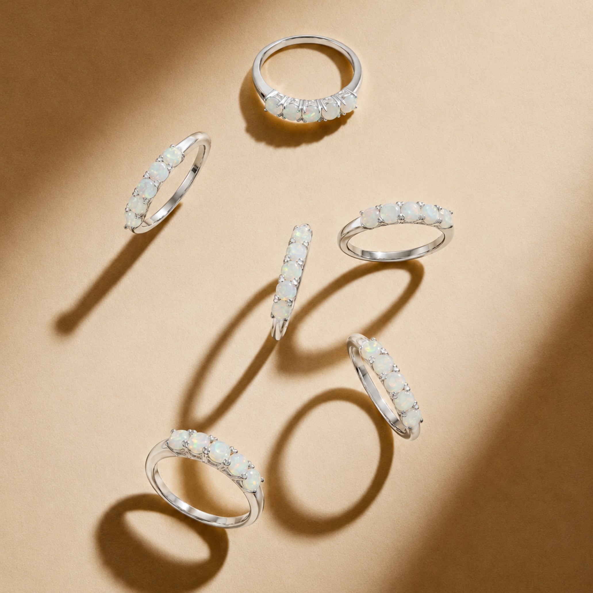 Opal Stone Rings