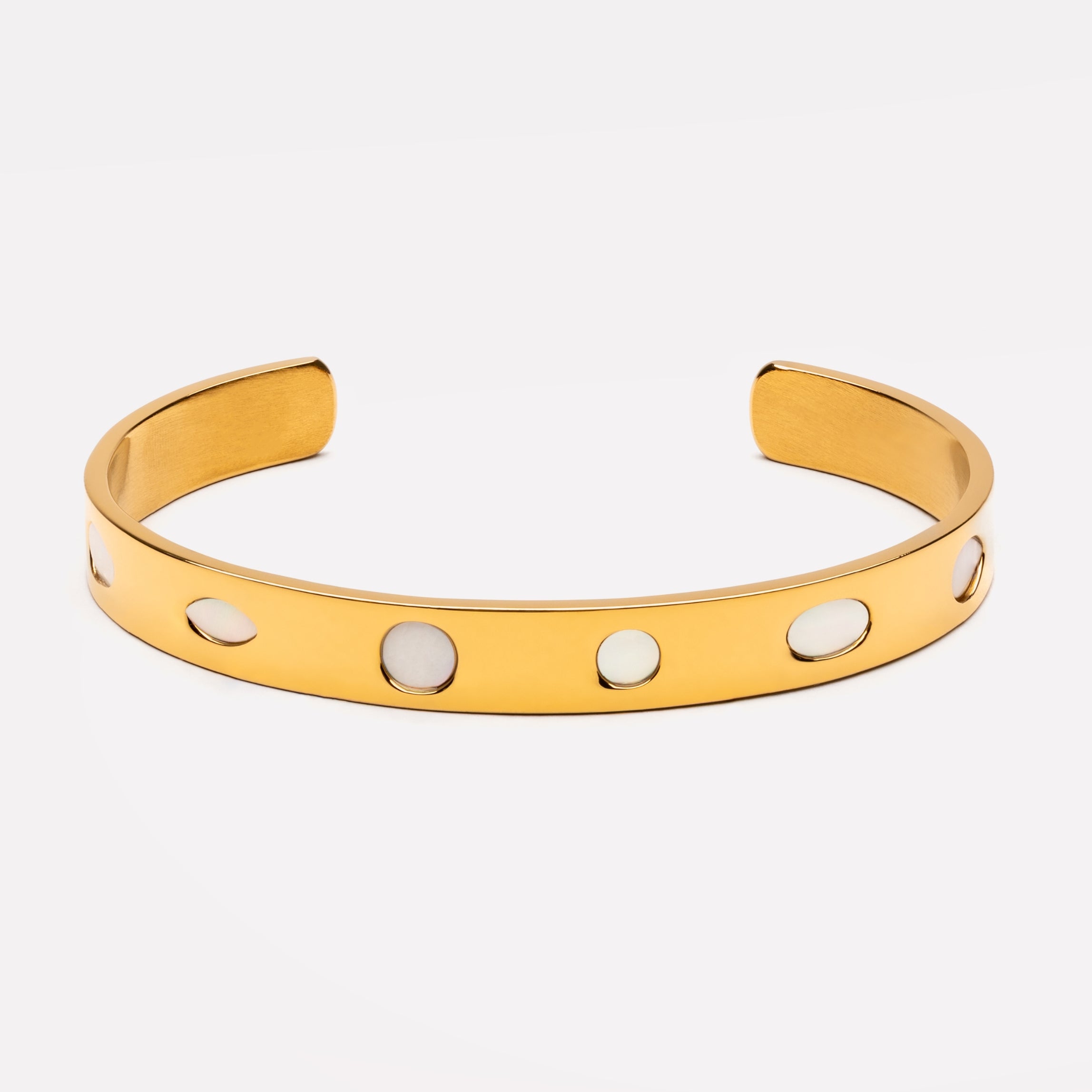 Pearly Gold Cuff