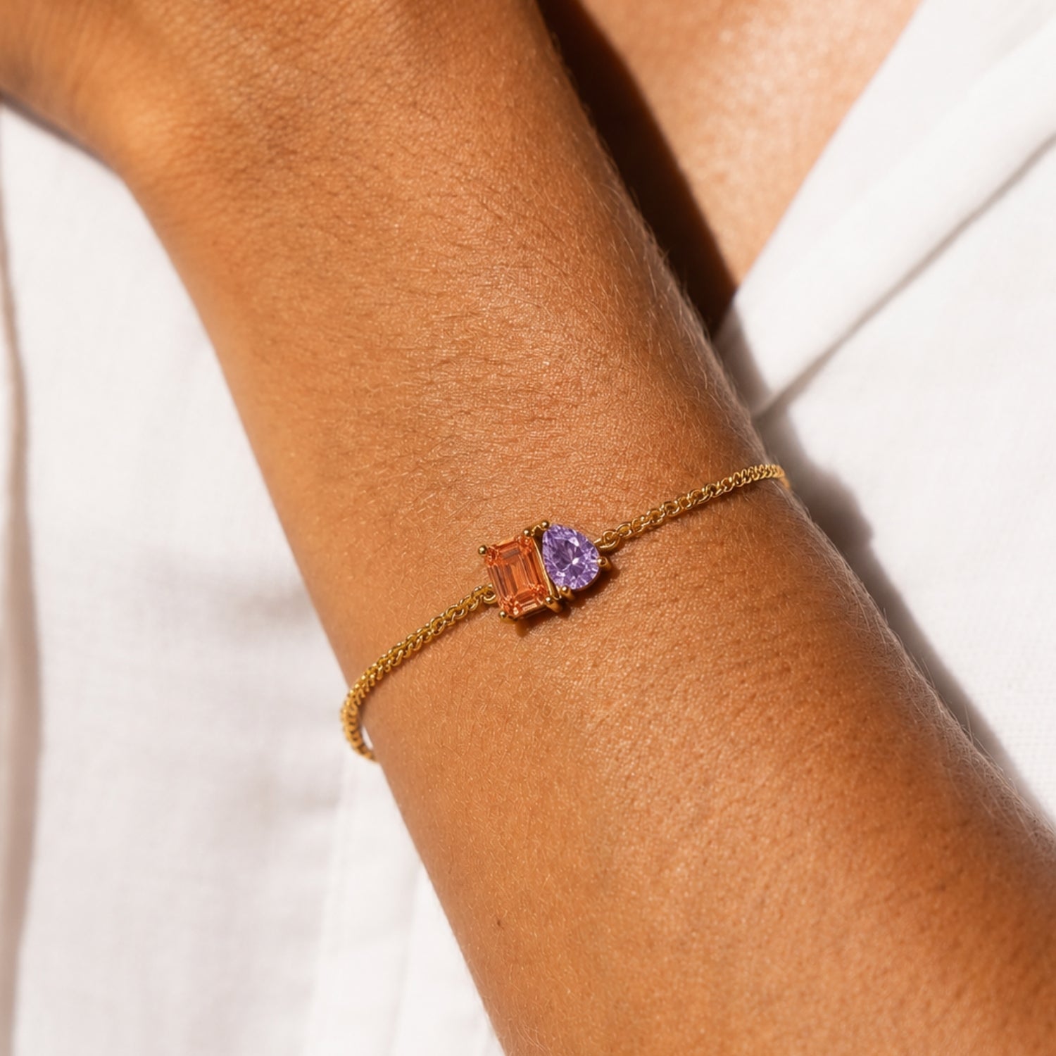 Personalized Gemstone Bracelet