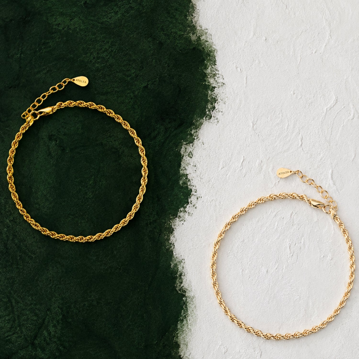 Rope Chain Bracelet 14kgold