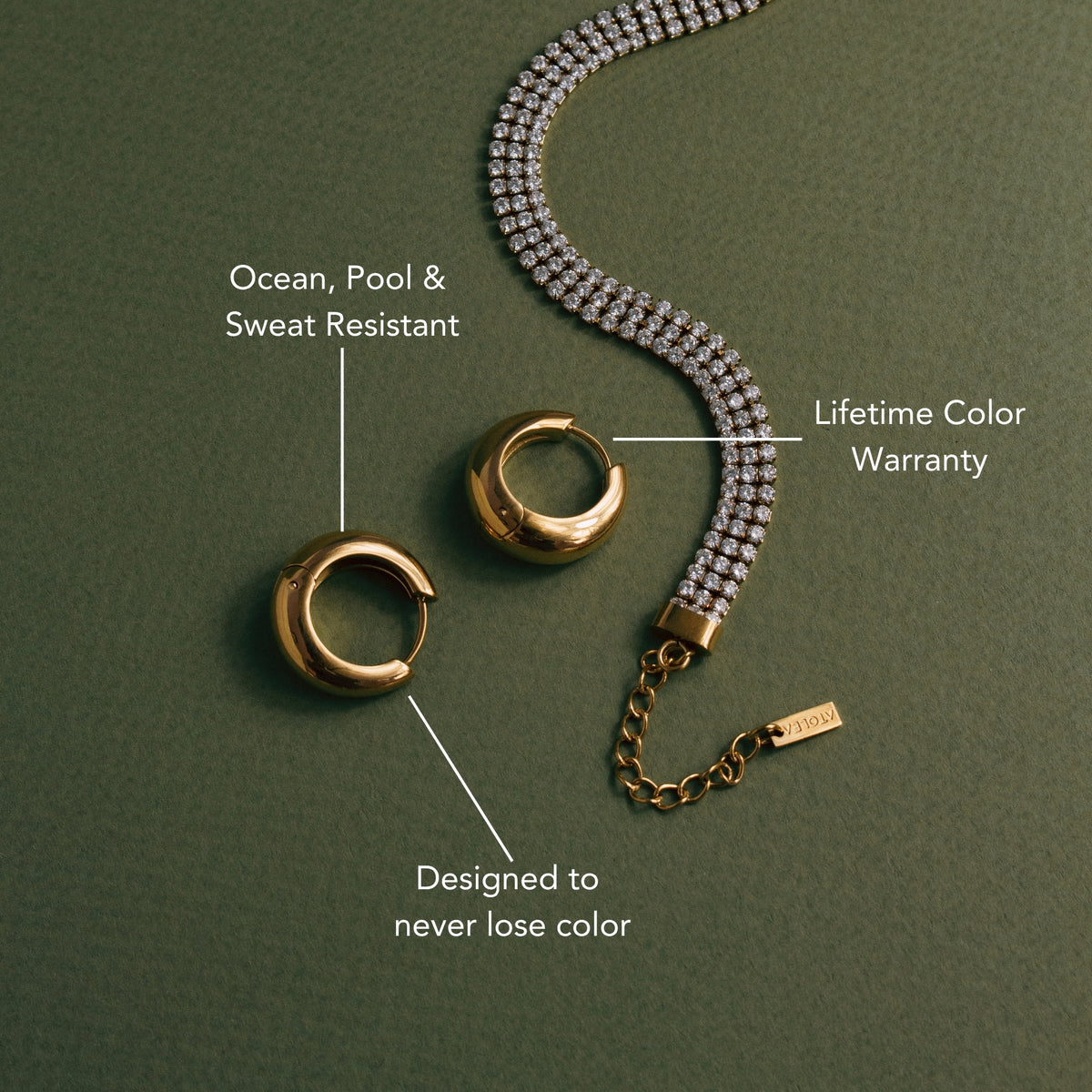 Round Muse Earrings