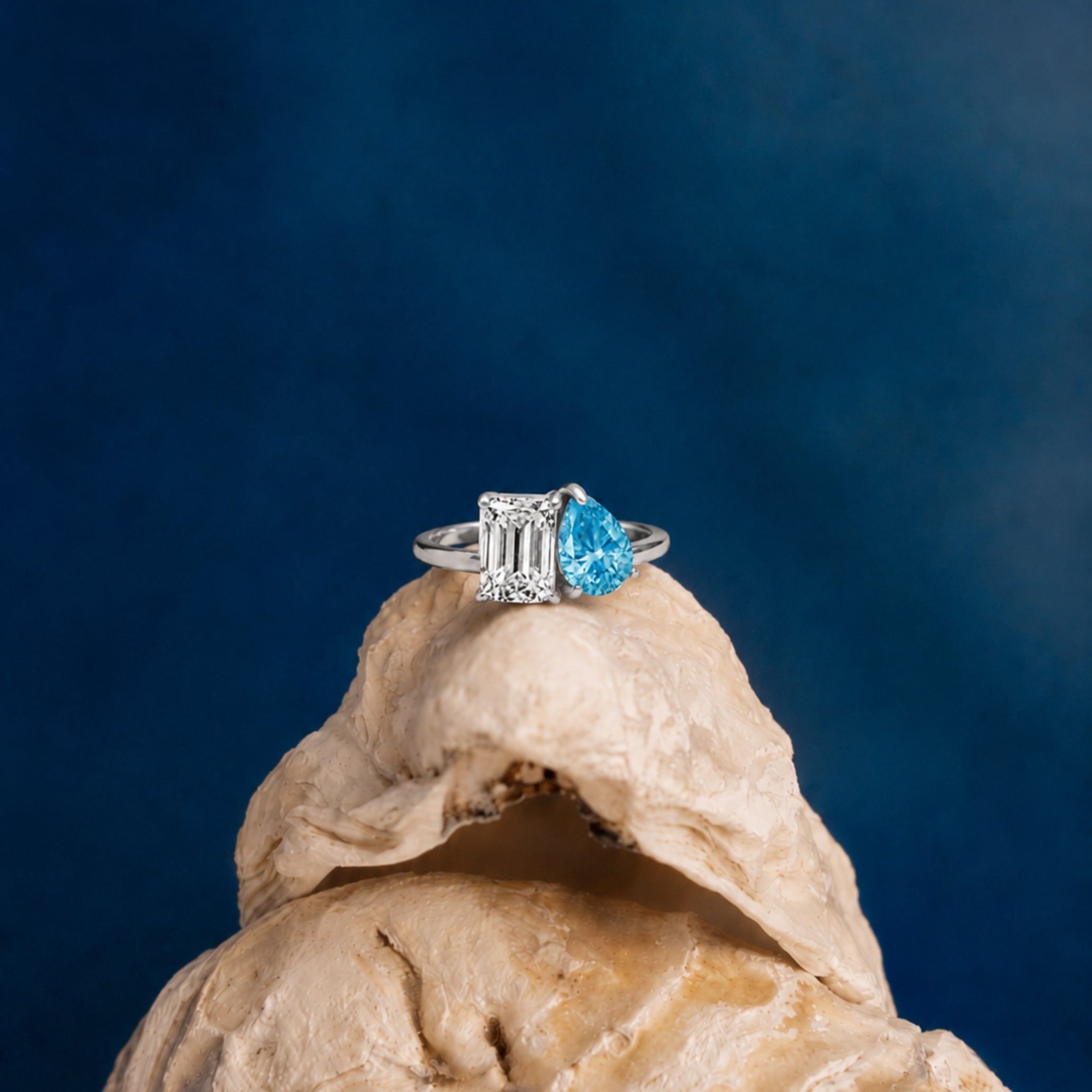 Silver Duo Rings