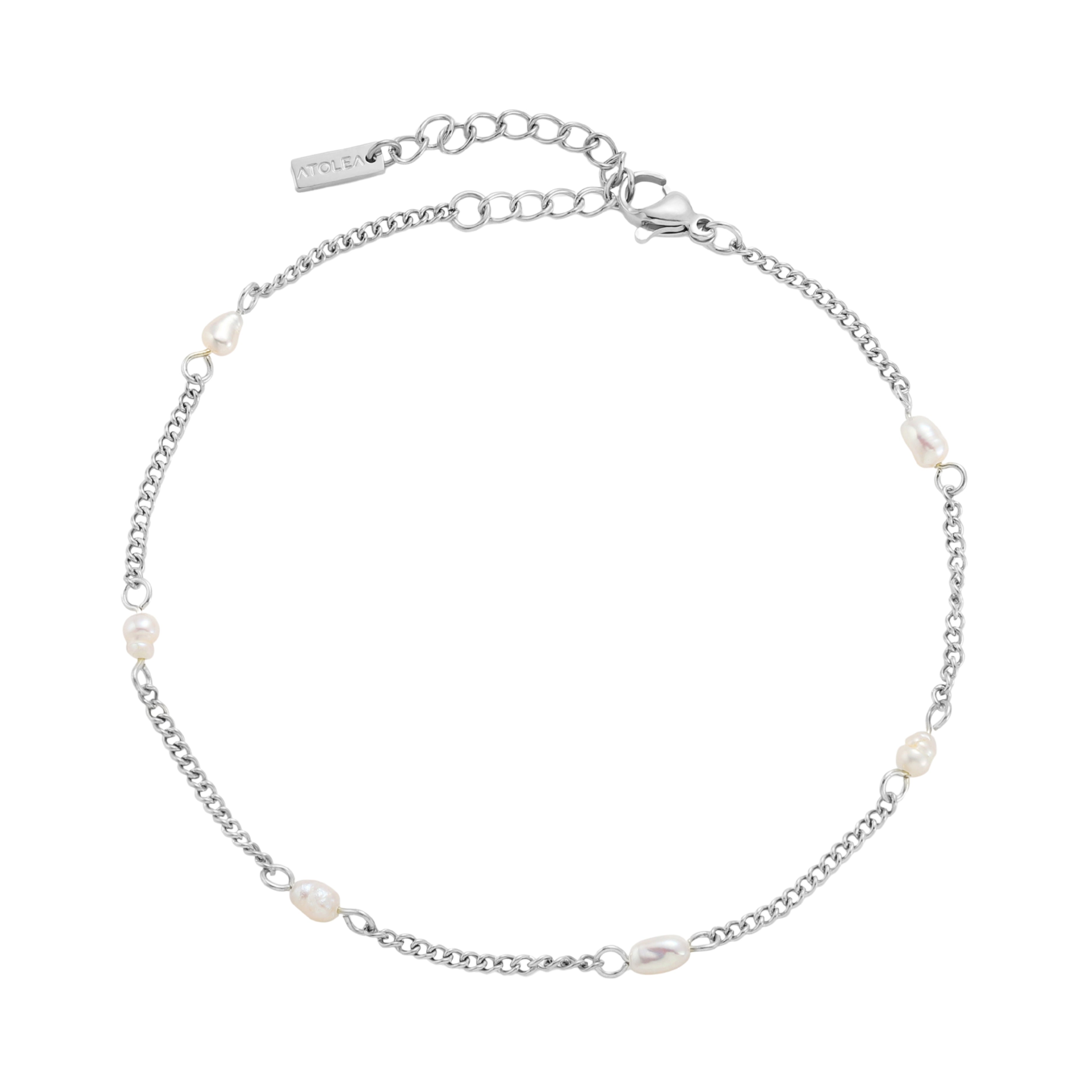Silver Lovina Pearl Bracelet
