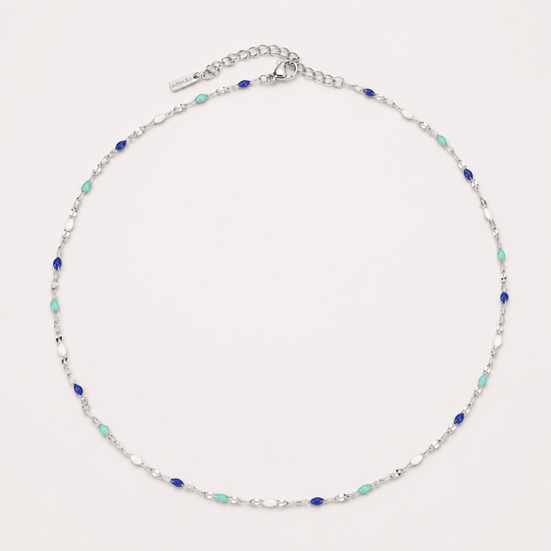Silver Mykonos Necklace