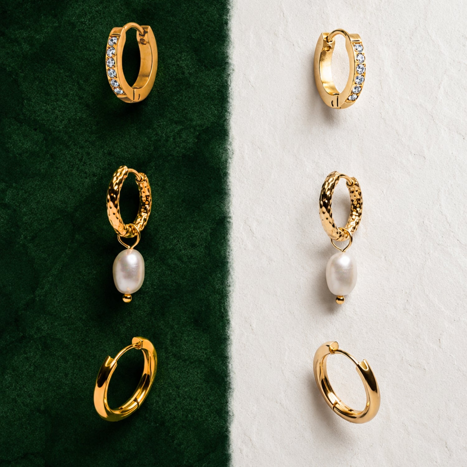 Tiny Hoop Earrings 14kgold