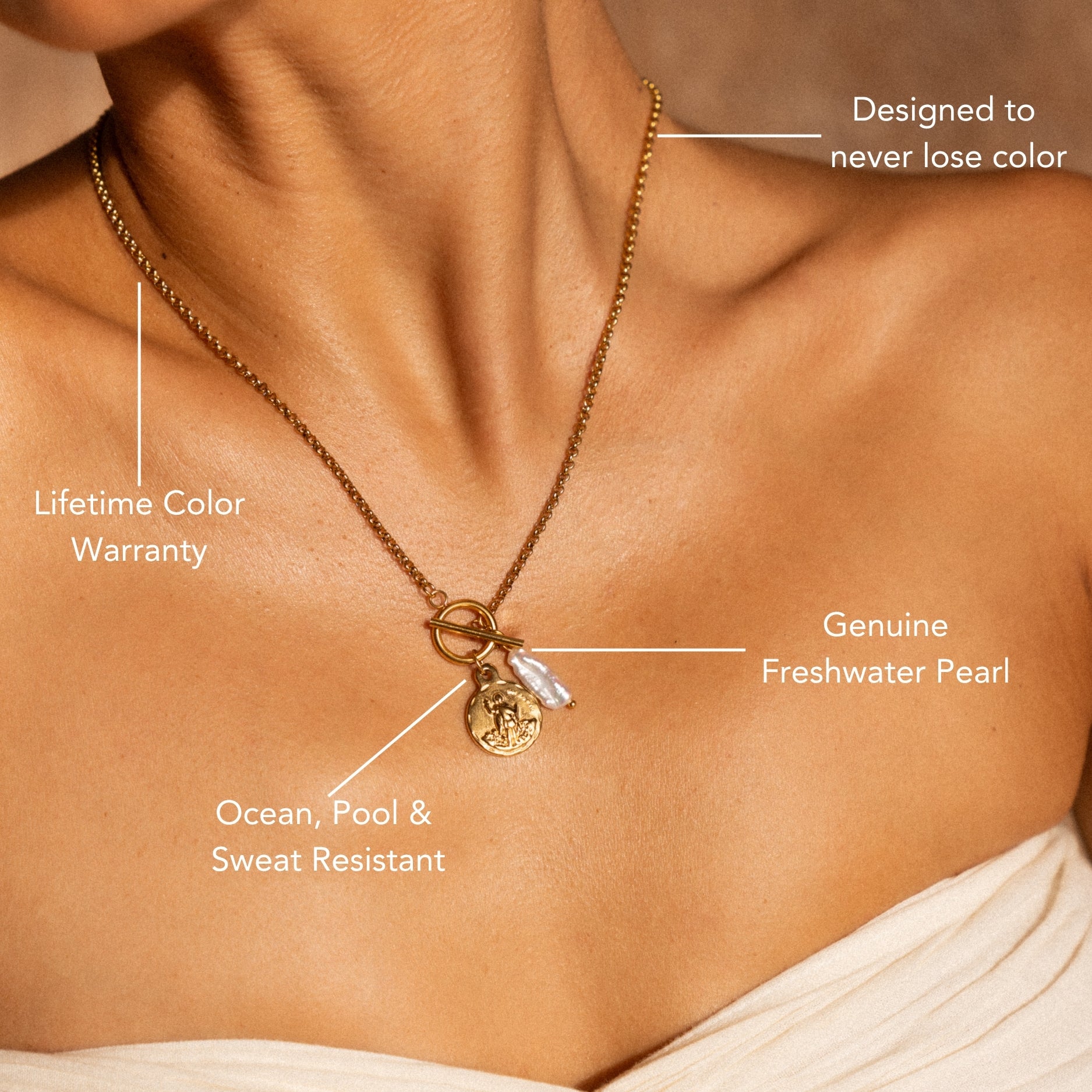 アクセサリー DIFFERENT NECKLACE PREMIUM GOLD 53cm The Traveler Necklace