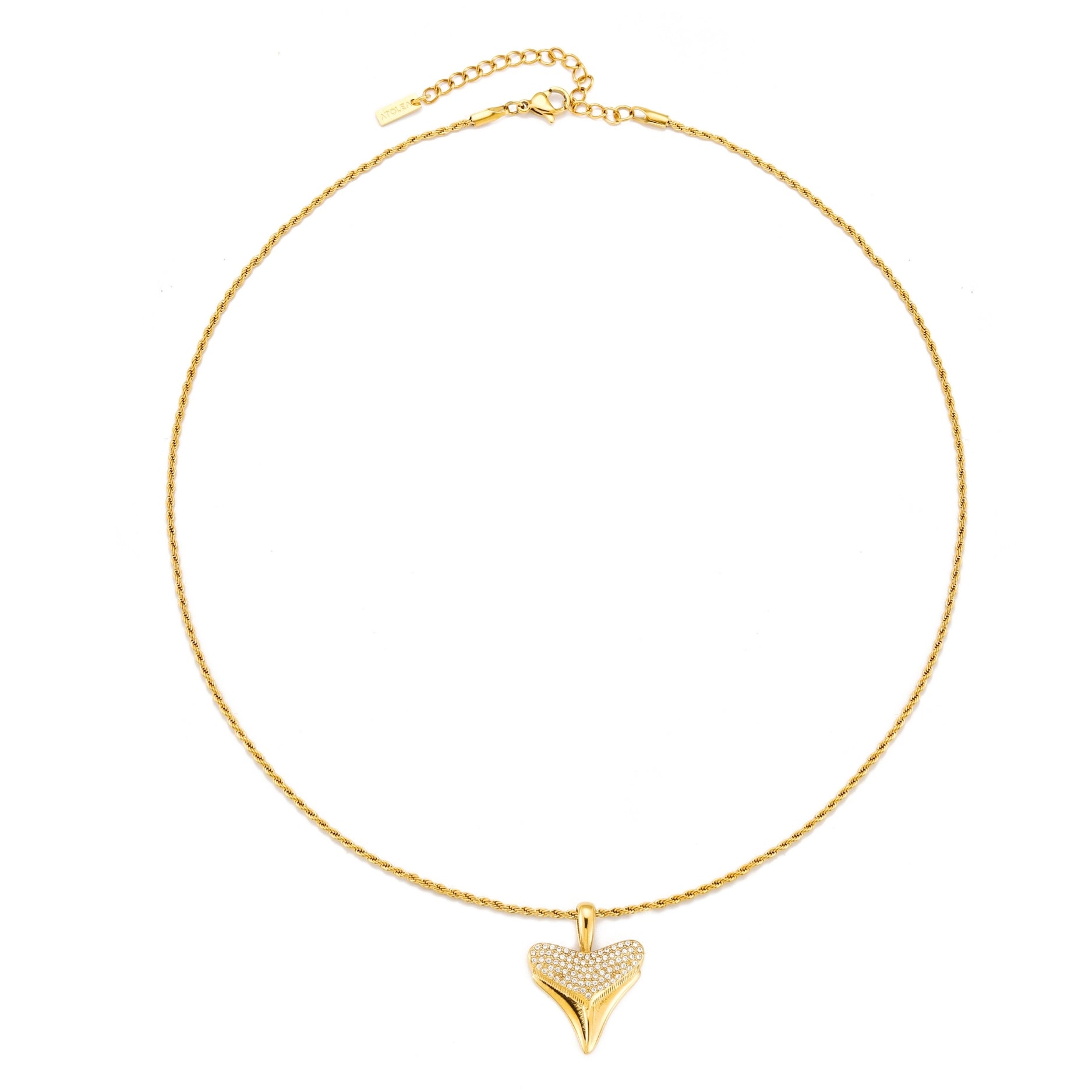Waterproof Sharktooth Necklace