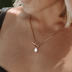 Waterproof Pearl Necklace