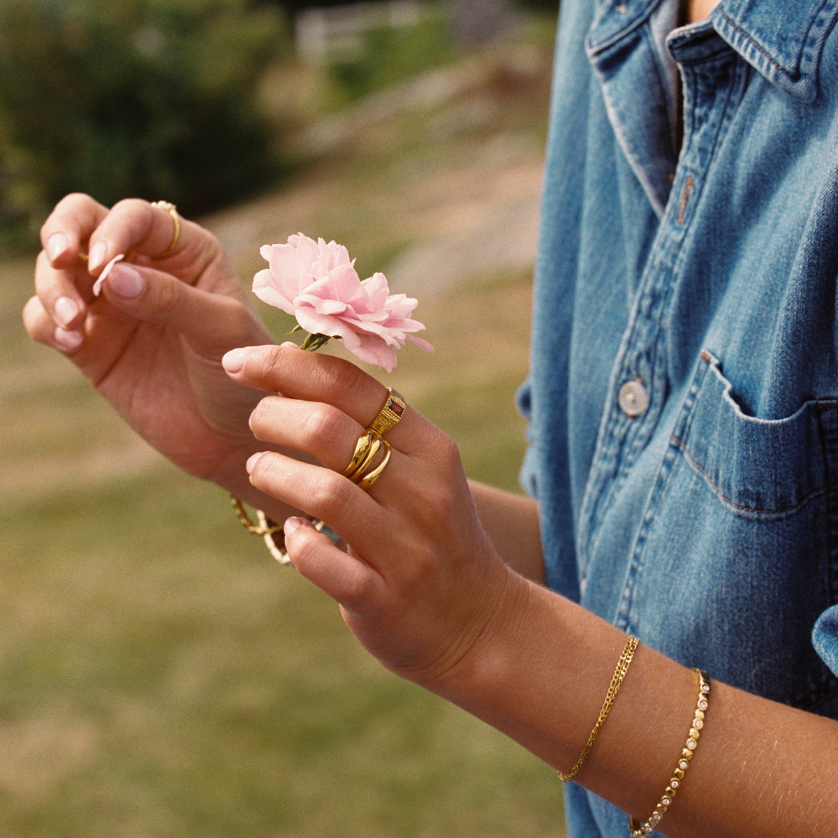 Wavy Trio Ring
