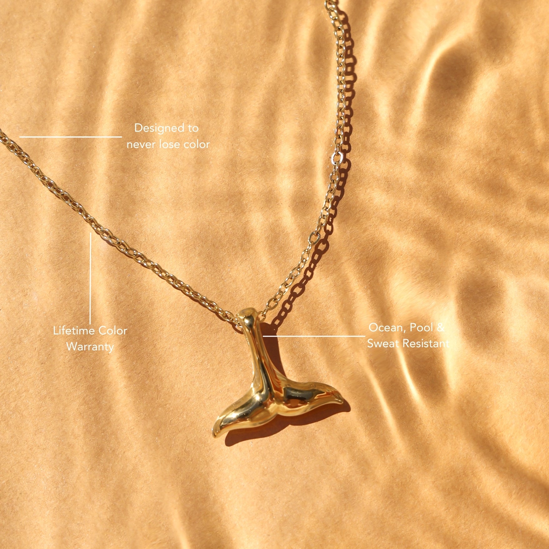 Whale Tail Necklace