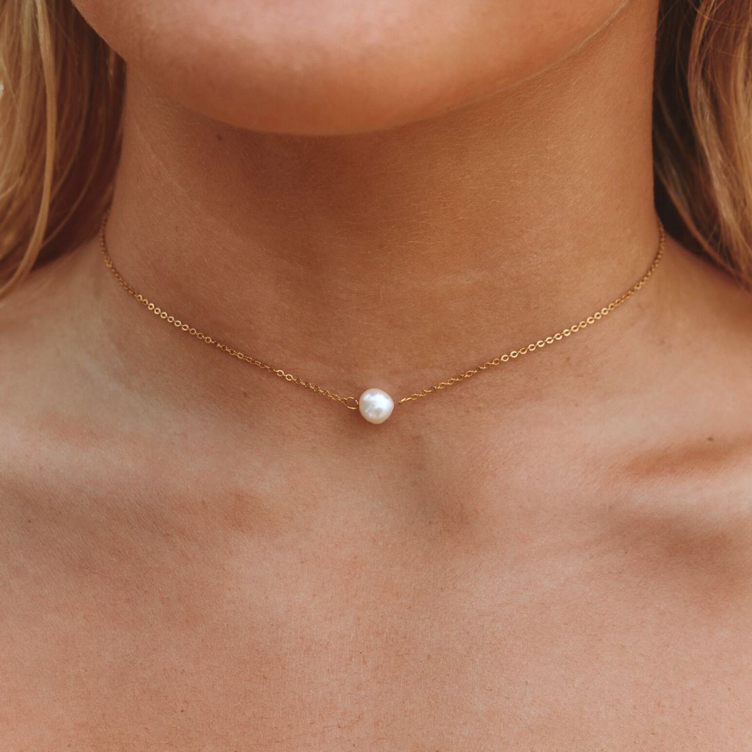 Baroque Pearl Choker