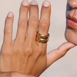 Double Chunky Ring