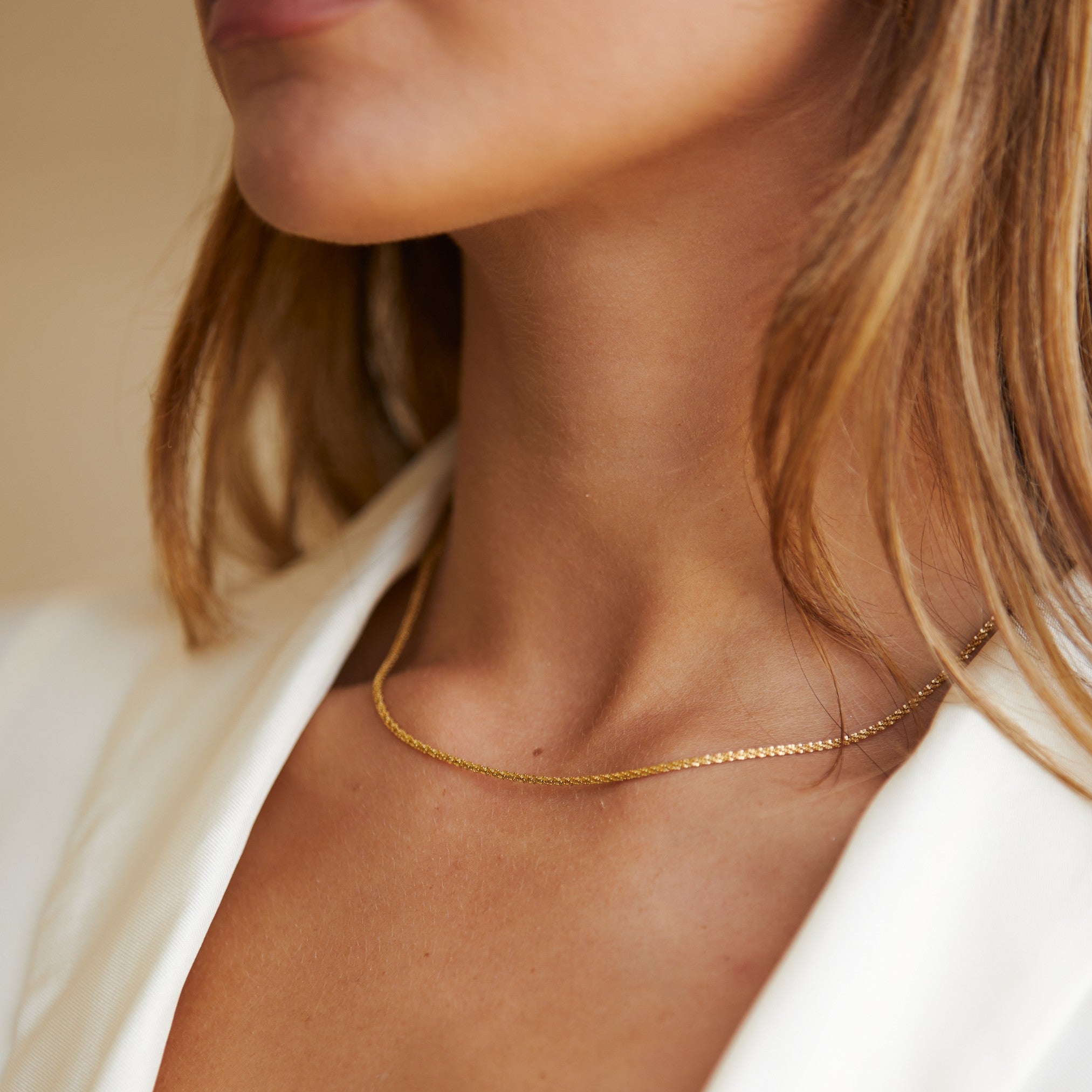 Gold Choker necklace