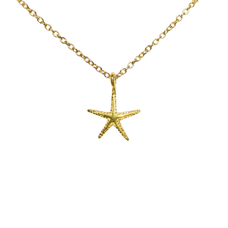 Gold Starfish necklace
