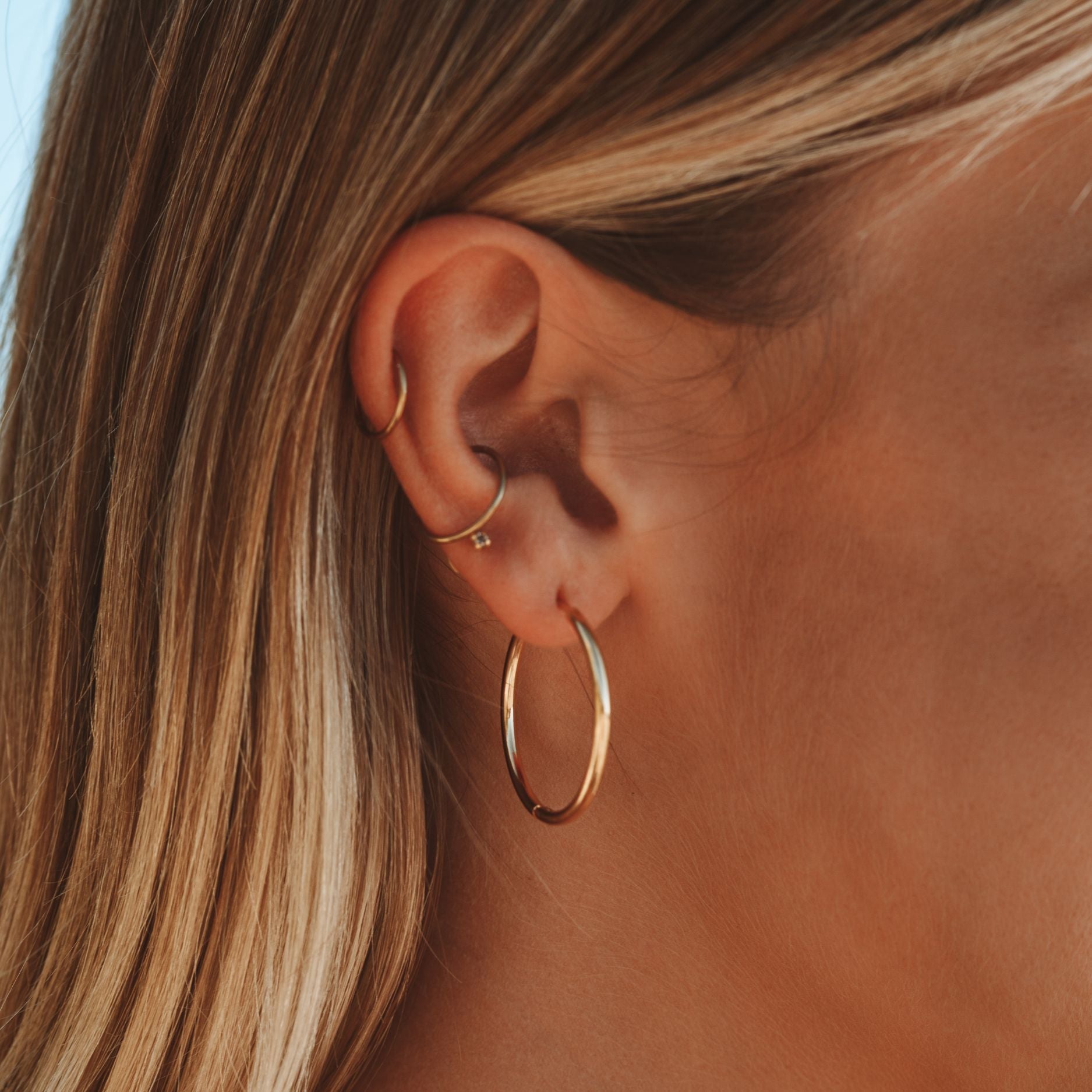 Thin hoops on sale