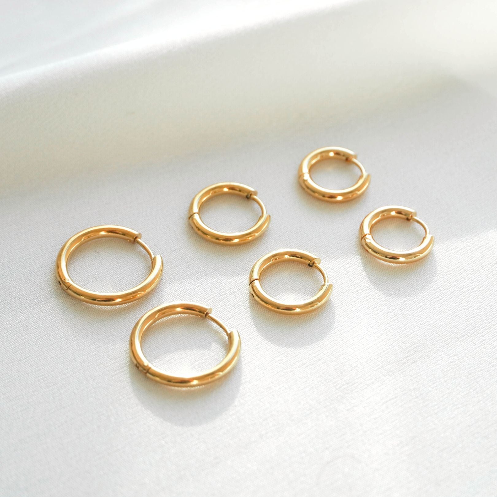 Three hoop on sale earring set